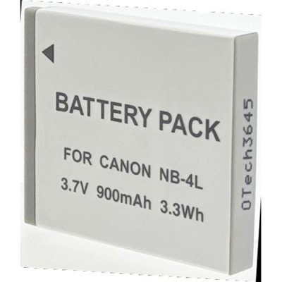 OTECH Batterie pour CANON IXUS 115 HS - Garantie 1 an