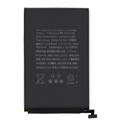 AVIZAR Batterie pour iPad Mini 6 A2522 5034 mAh 100% compatible Noir