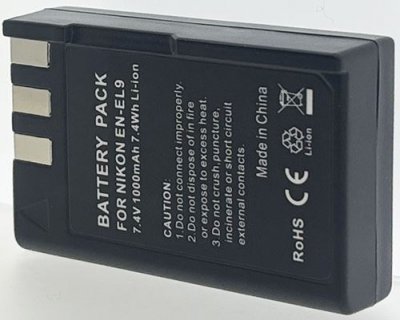 OTECH Batterie pour NIKON D60 - Garantie 1 an