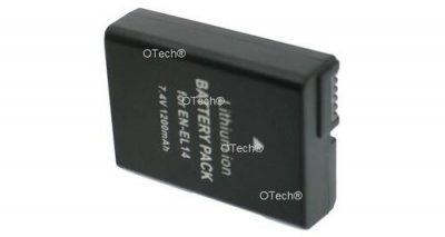 OTECH Batterie pour NIKON EN-EL14 - Garantie 1 an