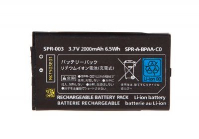 STRA&SZLIG;E GAME Batterie pour Nintendo 3DS XL et NEW 3DS XL - 2000 mah 3,7 V + tournevis - SPR-003