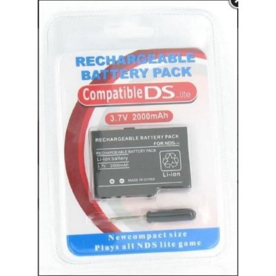 GENERIQUE Batterie pour Nintendo DS Lite Ndsl - 2000 mah 3,7 V + tournevis - USG-003