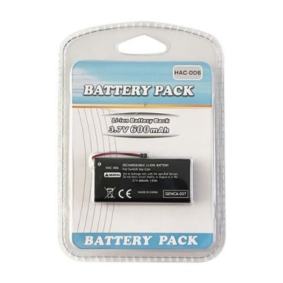 STRA&SZLIG;E GAME Batterie pour Nintendo Switch Joy-Con HAC-006 - 600 mAh - Genca-037 -