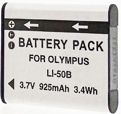 OTECH Batterie pour OLYMPUS LI-50B - Garantie 1 an
