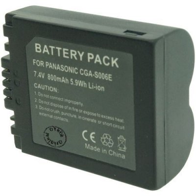 OTECH Batterie pour PANASONIC LUMIX DMC-FZ8 - Garantie 1 an
