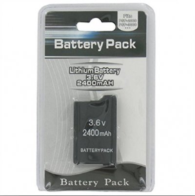 STRA&SZLIG;E GAME Batterie pour Sony PSP Slim & Lite - (PSP 2000 2006 3000) - 2400 mah