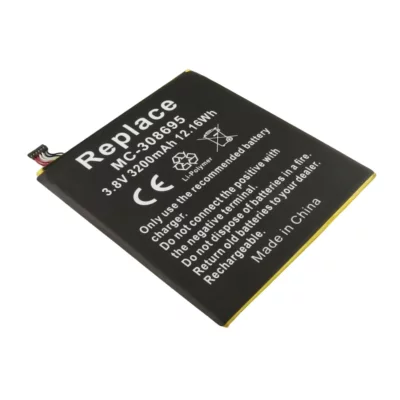 AVIZAR Batterie pour Tablette Amazon Fire 7 Li-ion 3.8V 3200mAh 12.2Wh R&eacute;f MC-308695 Noir
