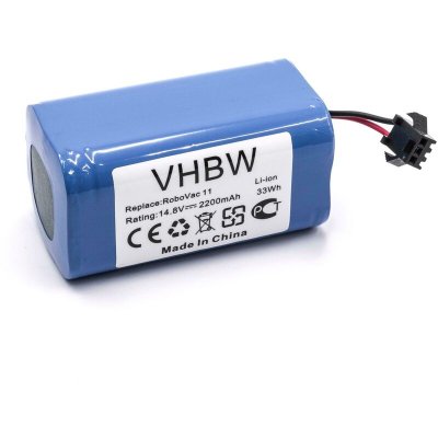 VHBW Batterie remplace Ecovacs bfg-wsq pour aspirateur Home Cleaner (2200mAh, 14.8V, Li-Ion) - 