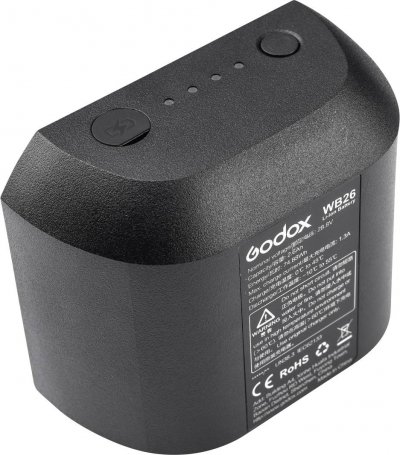 GODOX Batterie WB26 pour flash autonome Witstro AD600PRO