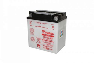 YUASA Batterie YB10L-A2 Conventionnelle Avec Entretien - Livr&eacute;e Sans Acide