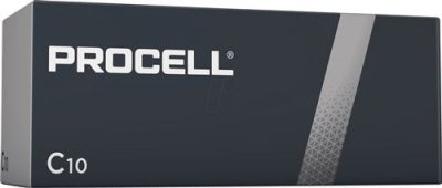  Battery Procell Baby C/lr14 1.5v Block (10 Pcs)