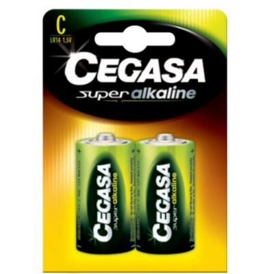 CEGASA battery super alc lr14 blister 2 pcs. - 