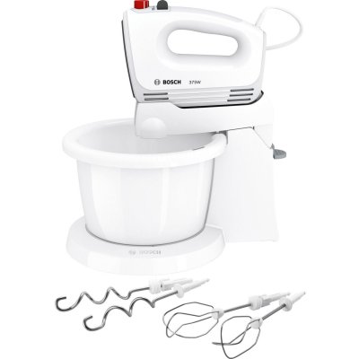 BOSCH Batteur  CleverMixx MFQ2600G 375 W blanc et gris