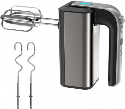 VENDOS85 Batteur Electrique 800 W 5 Vitesses avec Turbo