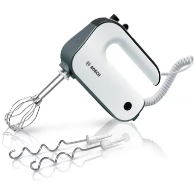 BOSCH Batteur MFQ4 850 W Blanc, Dark silver - MFQ49300