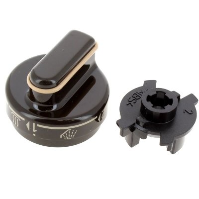 BAUKNECHT  - Bouton programmateur 1 a 3 marron pour lave-vaisselle