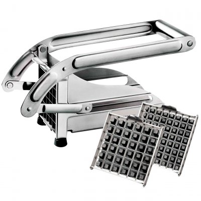 BAUMALU  - 340939 - Coupe Frites M&eacute;nager - Acier Inoxydable