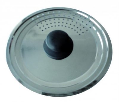 BAUMALU  342719 Couvercle Passoire Inox Multi Degr&eacute;s 28/30/32 cm