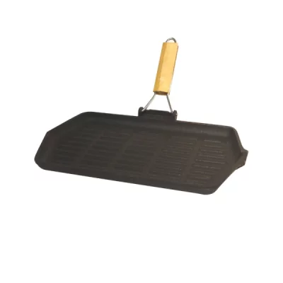 BAUMALU  388017 4 Saisons Po&ecirc;le Grill Rectangulaire 33,5 cm X 19,5 cm
