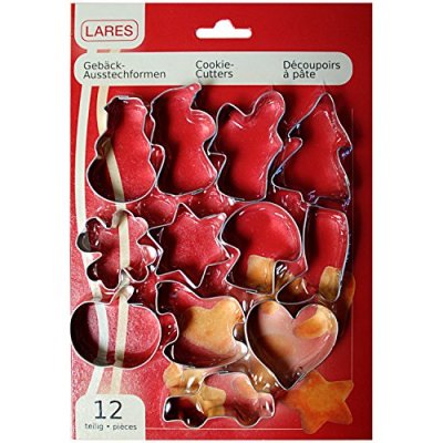 BAUMALU  - Carte de 12 D&eacute;coupoirs &agrave; P&acirc;te pour petits g&acirc;teaux*