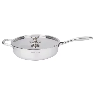 BAUMALU  - Sauteuse avec couvercle Tripli 28 cm