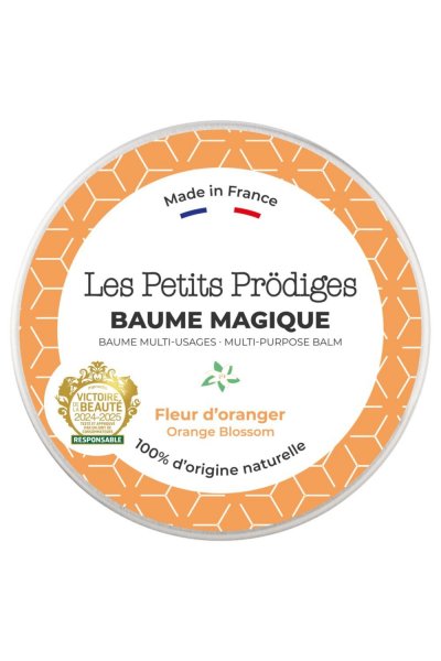 LES PETITS PRODIGES Baume multi-usages Fleur d&acute;Oranger - 100ml - Les Petits Pr&ouml;diges