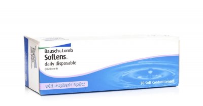 SOFLENS Bausch & Lomb  Daily 30 pcs dioptries -6.50