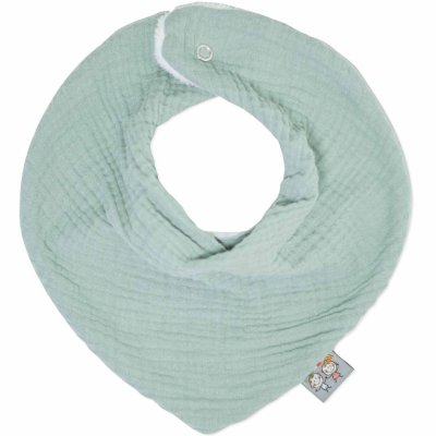 SEVIRA KIDS Bavoir bandana - jeanne - vert BAV-BND-JEANNE-VERT
