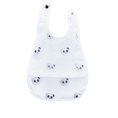 SAUTHON Bavoir Plastifi&eacute; Chao Chao Panda -  Baby Deco