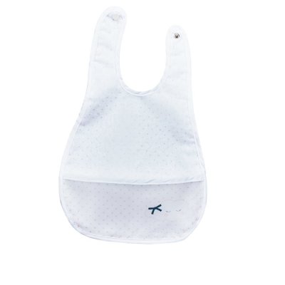 SAUTHON Bavoir Plastifi&eacute; Miss Fleur De Lune Nuage -  Baby Deco