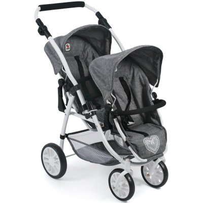BAYER CHIC 2000  689 76 Le Buggy Tandem Vario Pour Poup&eacute;es - Coloris 76