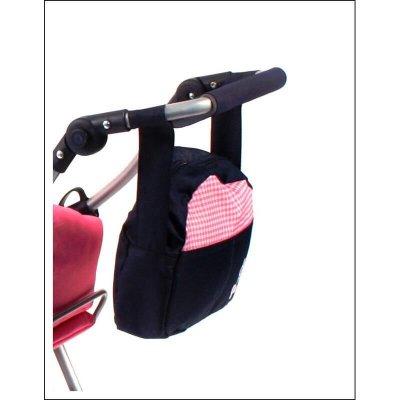 Bayer Chic 2000 853 46 Sac &agrave; langer pour poussettes de poup&eacute;es. Marine avec motif Vichy