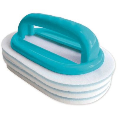 BAYROL  - Brosse Ligne D Eau avec 2 TAMPONS DE Remplacement - - 411009