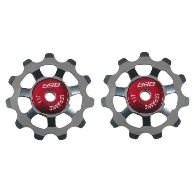 BBB  paire de galets aluboys roulements ceramique 9 10 11 vitesses
