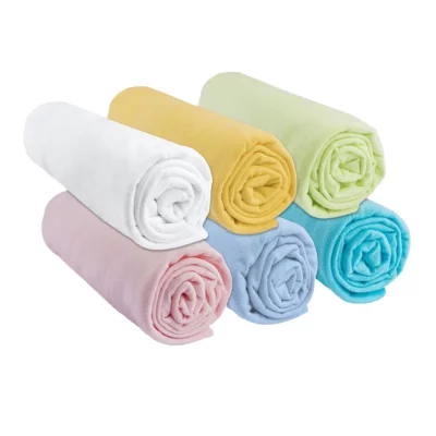 EASY DORT Bbla - Drap housse 50x100 Coton Jersey Multicouleur (Lot de 6)