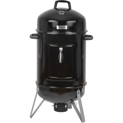 BBQ TORO Bbq9 charbon de bois baril &agrave; grillades acier noir