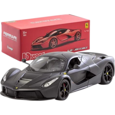 BBURAGO  1/18 Ferrari Signature - Laferrari - Noire -