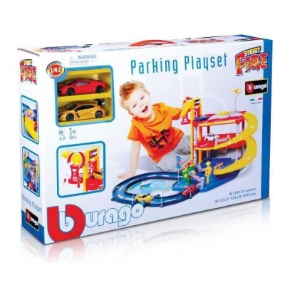 BBURAGO  - 30025 - V&eacute;hicule Miniature - Parking play set
