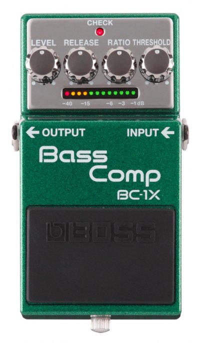 BOSS BC-1X - P&eacute;dale Compression pour basse