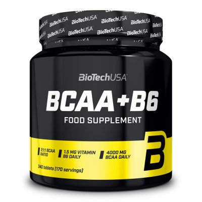 BIOTECH USA BCAA 2.1.1 BCAA+B6 - 340 Comprim&eacute;s 