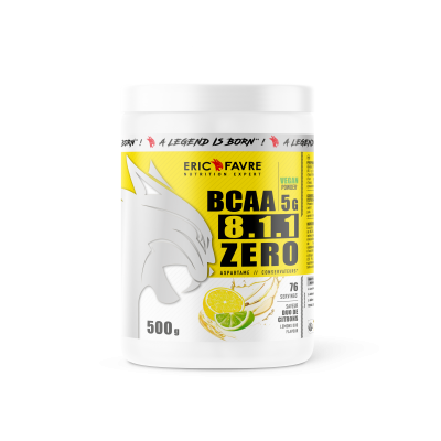 ERIC FAVRE Bcaa 8.1.1 Zero Vegan - Lemon Lime 500g