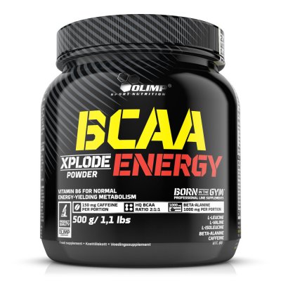 OLIMP SPORT NUTRITION BCAA en poudre BCAA Xplode Powder Energy - Fruit Punch 500g
