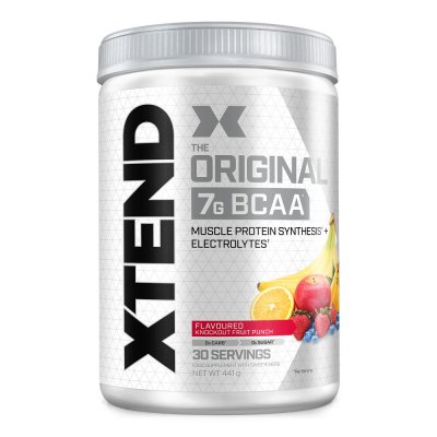 XTEND BCAA en poudre  BCAA - Knockout Fruit Punch 440g