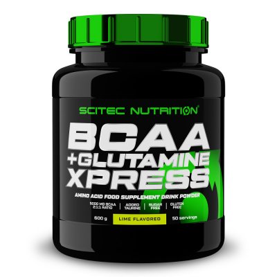 SCITEC NUTRITION Bcaa + glutamine xpress 600g citron vert 
