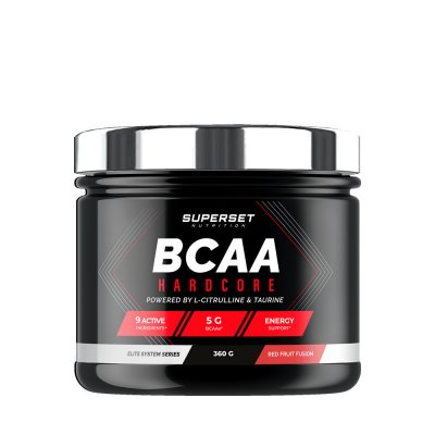 SUPERSET NUTRITION Bcaa Hardcore (360g) Fruits Rouges Bcaa 
