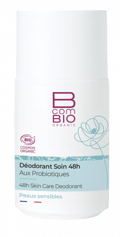 BCOMBIO  D&eacute;odorant Soin 48H Roll-On 50 ml - Flacon-Bille 50 ml