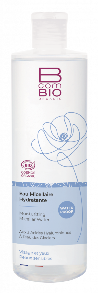BCOMBIO  Eau Micellaire Hydratante, Peaux sensibles, 400ml