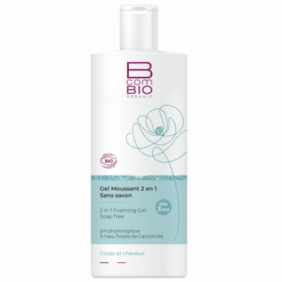 BCOMBIO  gel Moussant 2 En 1 500 ml