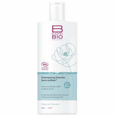 BCOMBIO  Hygi&egrave;ne corps - Shampooing douche bio 500ml