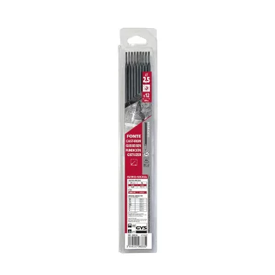 GYS BD - Electrode de soudure fonte bi-m&eacute;tal &oslash; 2,5 mm - Par 12